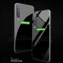 Load image into Gallery viewer, Galaxy A7 2018 Radium Glow Light Illuminated Logo 3D Case
