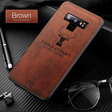 Galaxy Note 9 (3 in 1 Combo) Deer Case + Tempered Glass + Earphones