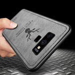 Galaxy Note 9 (3 in 1 Combo) Deer Case + Tempered Glass + Earphones