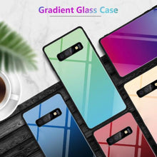 Load image into Gallery viewer, Galaxy S10 Gradient Soft Edge Glass Back Case
