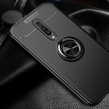 Load image into Gallery viewer, Metallic Finger Ring Holder Matte Case - OnePlus

