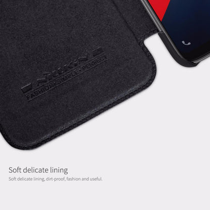 OnePlus 6 Genuine QIN Leather Flip Case
