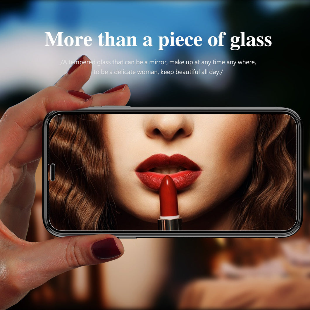 Kingxbar ® iPhone XS Max 3D Mirror Effect Tempered Glass