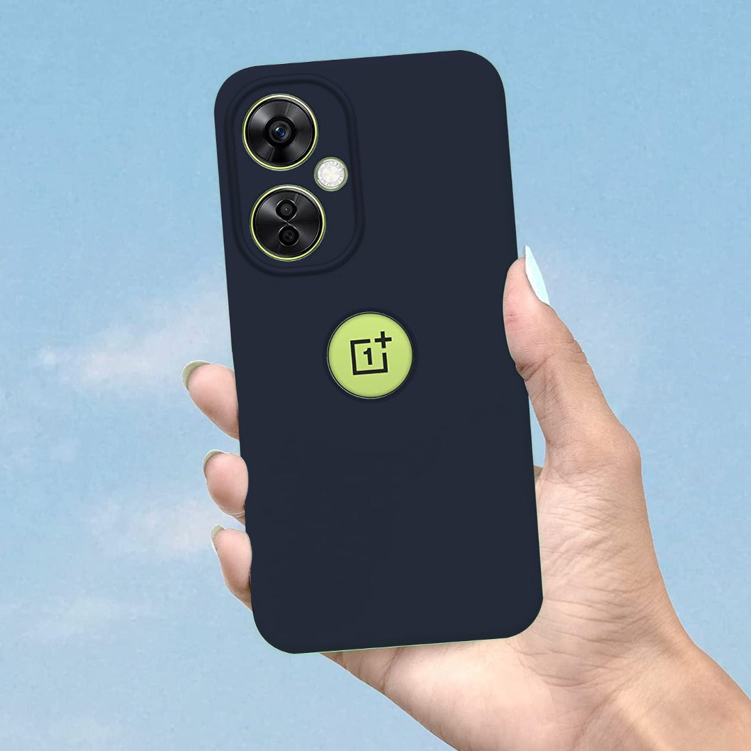 OnePlus Nord CE 3 Lite Liquid Silicone Logo Cut Case