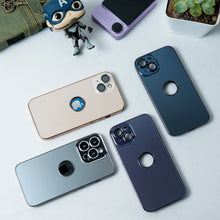 Load image into Gallery viewer, iPhone 14 Pro Max luxury Logo Cut Back Case
