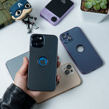 Load image into Gallery viewer, iPhone 14 Pro luxury Logo Cut Back Case
