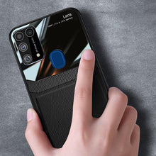 Load image into Gallery viewer, Galaxy M31 Sleek Slim Leather Glass Case
