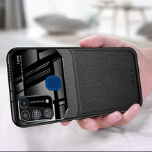 Load image into Gallery viewer, Galaxy M31 Sleek Slim Leather Glass Case
