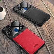 Load image into Gallery viewer, Galaxy M31 Sleek Slim Leather Glass Case
