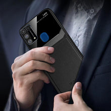 Load image into Gallery viewer, Galaxy M31 Sleek Slim Leather Glass Case
