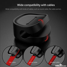 Load image into Gallery viewer, Magnetic Desktop USB Cable Holder Stand
