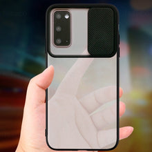 Load image into Gallery viewer, Galaxy S20 Camera Lens Slide Protection Matte Case
