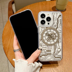 iPhone 14 MagSafe Edition Mecha Transparent Case