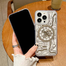 Load image into Gallery viewer, iPhone 12 Pro MagSafe Edition Mecha Transparent Case
