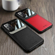 Load image into Gallery viewer, Galaxy Note 20 Ultra Sleek Slim Leather Glass Case
