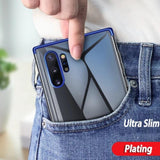 USAMS ® Galaxy Note 10 Silicone Transparent Glitter Case
