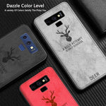 Galaxy Note 9 (3 in 1 Combo) Deer Case + Tempered Glass + Earphones
