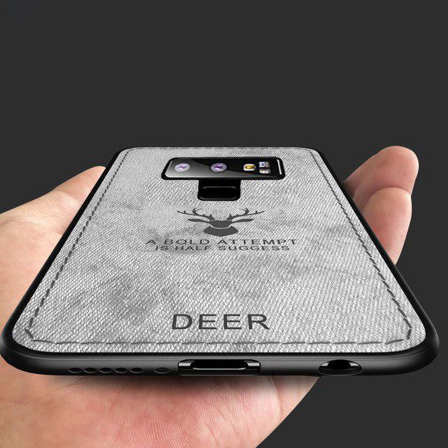 Galaxy Note 9 (3 in 1 Combo) Deer Case + Tempered Glass + Earphones