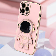 Load image into Gallery viewer, iPhone 14 Series Luxurious Astronaut Bracket Case
