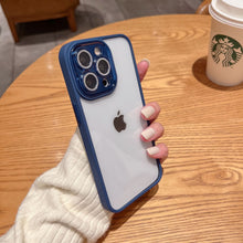 Load image into Gallery viewer, iPhone 13 Pro Max - Diamond Camera Lens Clear Bumper Case
