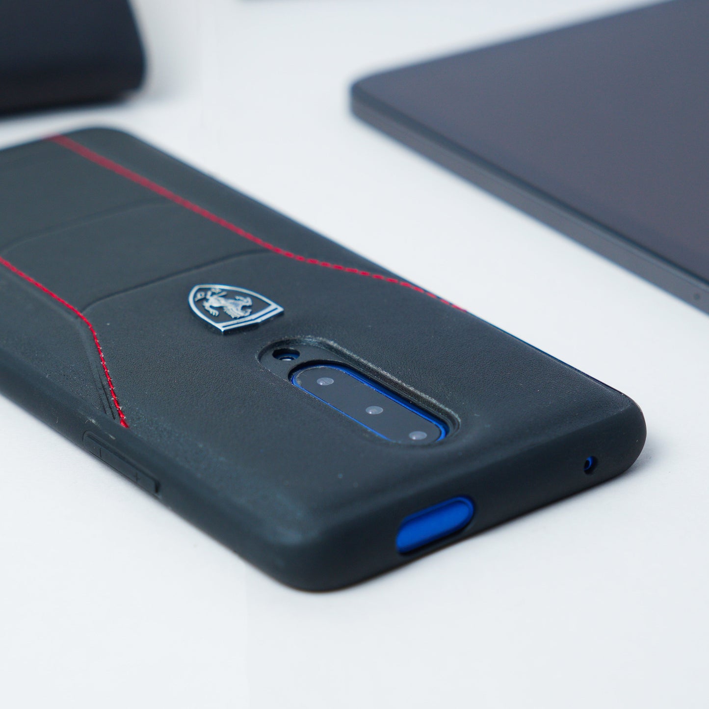 Ferrari ® Oneplus Series Genuine Leather Crafted Limited Edition Case