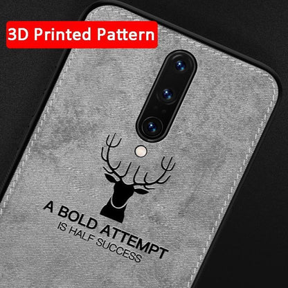 OnePlus 8 (3 in 1 Combo) Deer Case + Tempered Glass + Earphones
