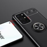 OnePlus 9 Metallic Finger Ring Holder Matte Case