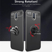 Load image into Gallery viewer, OnePlus 7 Metallic Finger Ring Holder Matte Case
