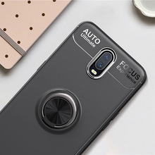 Load image into Gallery viewer, OnePlus 7 Metallic Finger Ring Holder Matte Case
