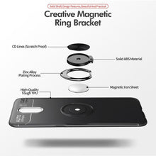Load image into Gallery viewer, OnePlus 7 Metallic Finger Ring Holder Matte Case

