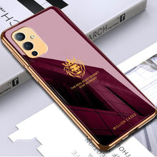 Load image into Gallery viewer, OnePlus 9 Lion Pattern Electroplating Glass Case
