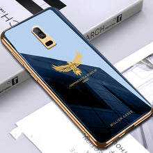Load image into Gallery viewer, OnePlus 6 Eagle Pattern Electroplating Glass Case
