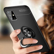 Load image into Gallery viewer, OnePlus 8 Series Metallic Finger Ring Holder Matte Case

