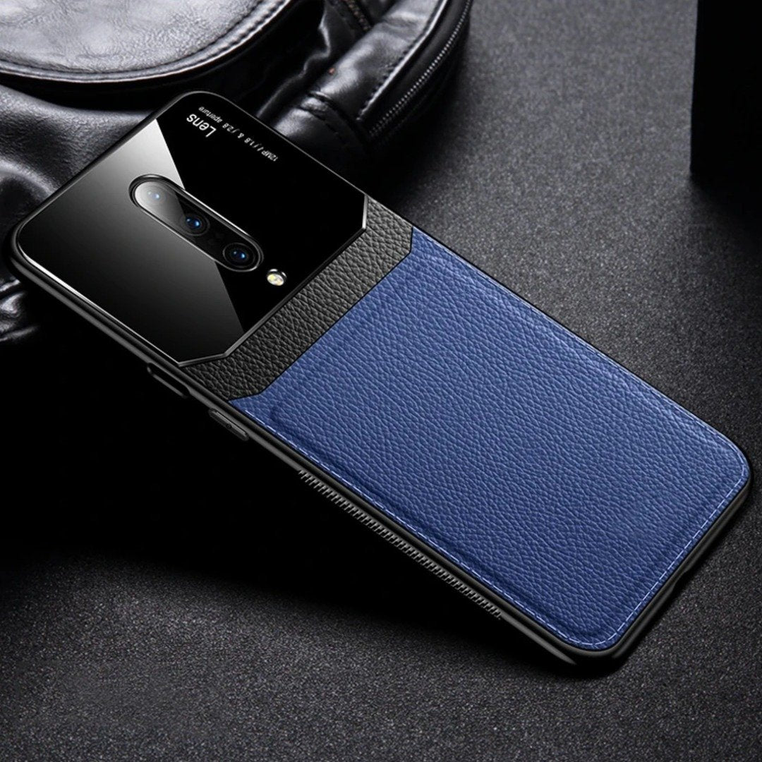 OnePlus 8 Sleek Slim Leather Glass Case