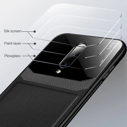 OnePlus 8 Sleek Slim Leather Glass Case