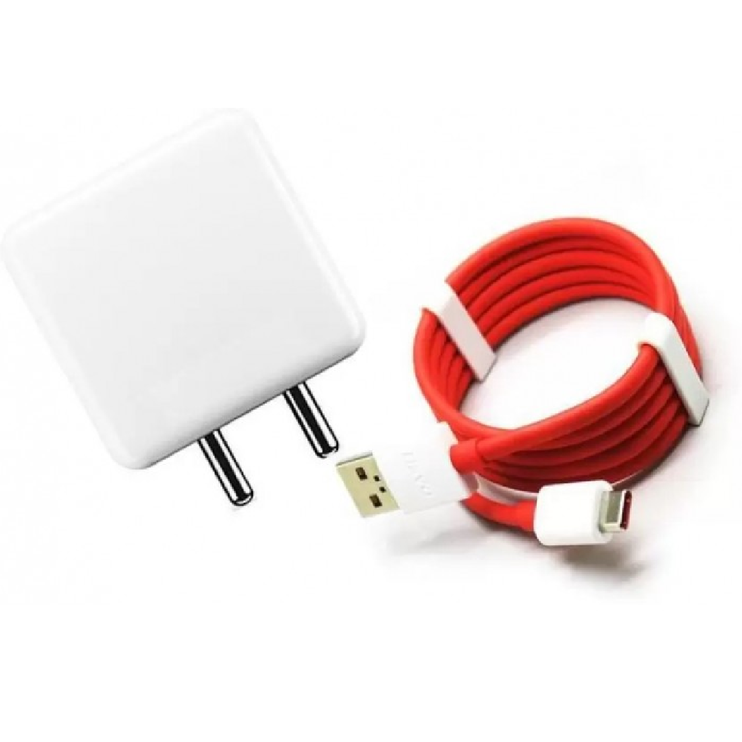 OnePlus Dash Power Adapter + Type-C USB Cable