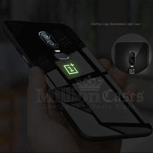 Load image into Gallery viewer, OnePlus 6 Radium Glow Light Illuminated Logo 3D Case
