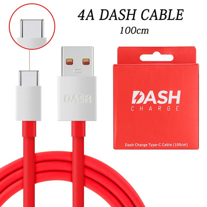 OnePlus Dash Power Adapter + Type-C USB Cable
