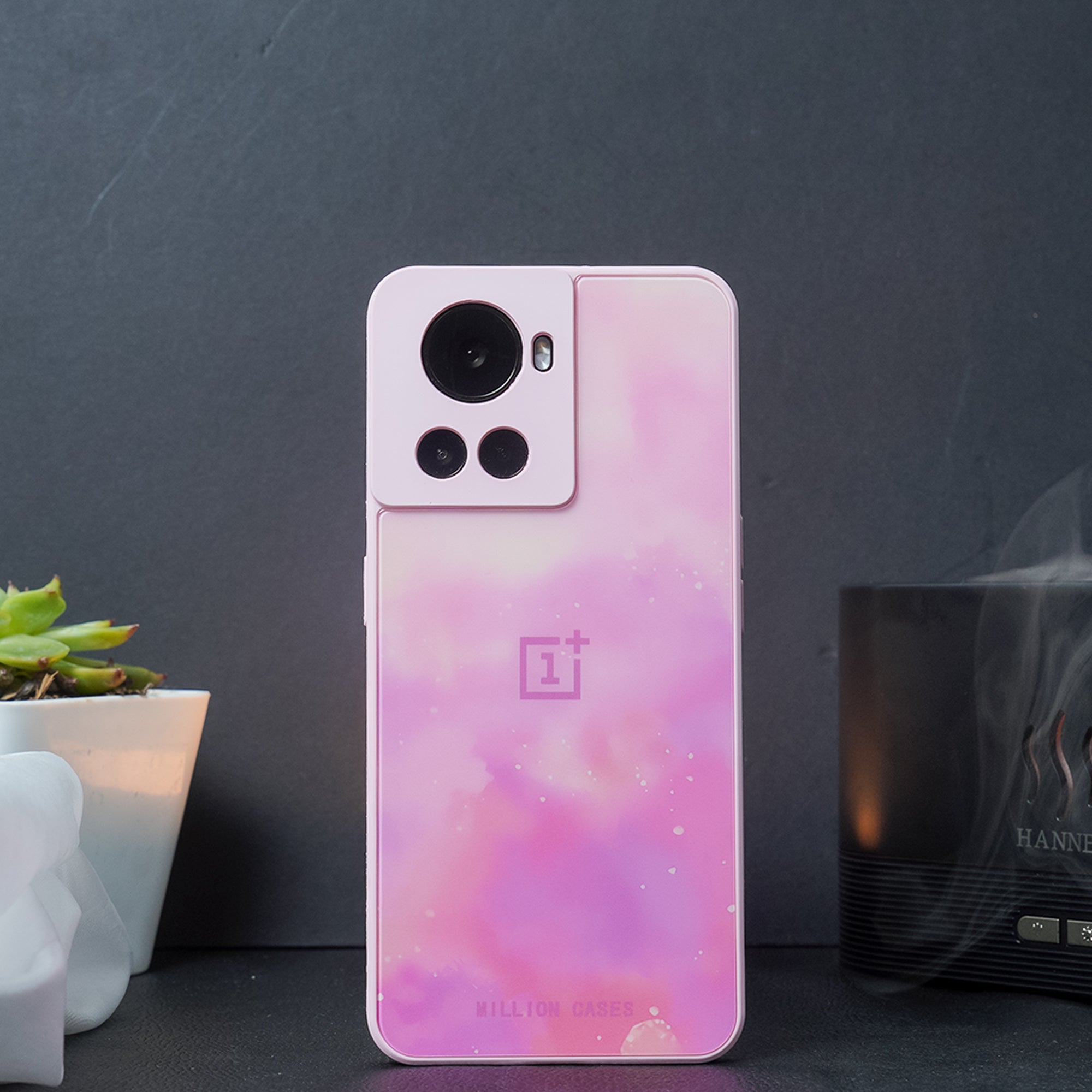 Pastel Sparkle Pattern Glass Case - OnePlus