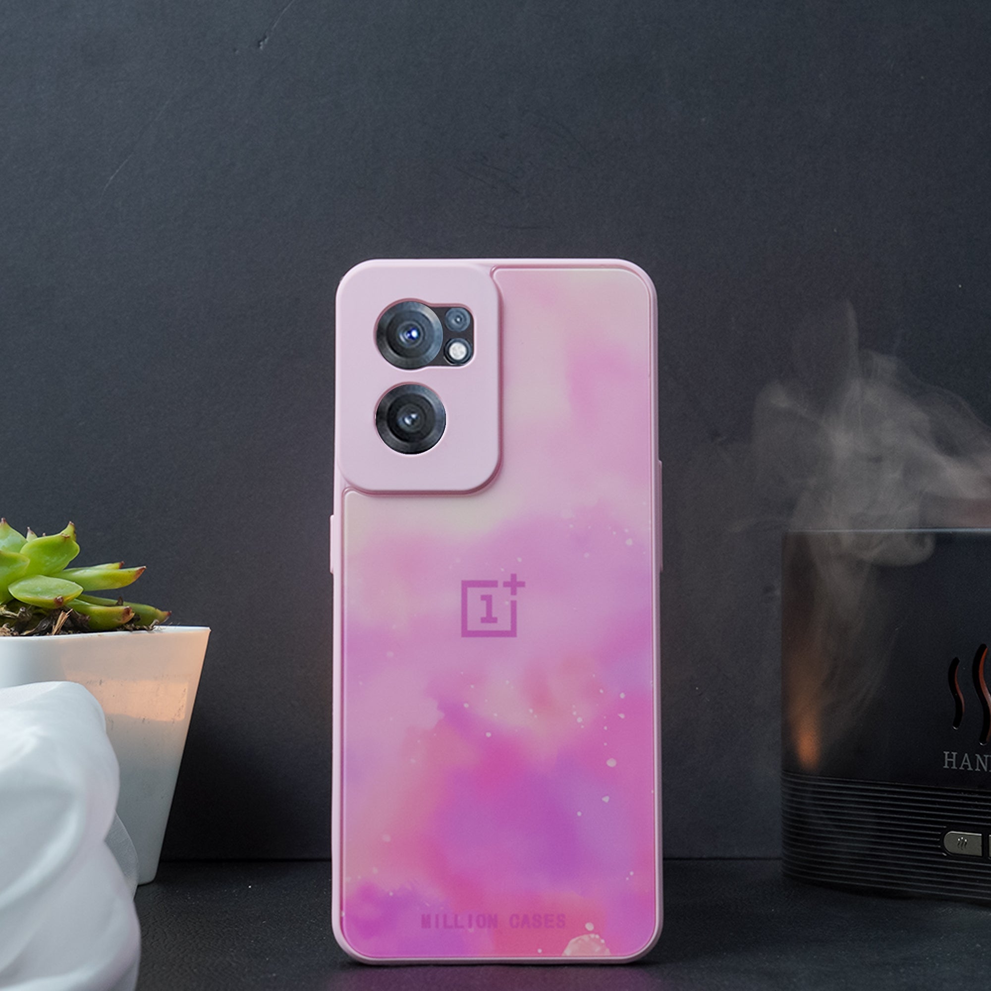 Pastel Sparkle Pattern Glass Case - OnePlus