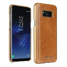 Load image into Gallery viewer, Galaxy S8 Pierre Cardin Genuine Leather Case
