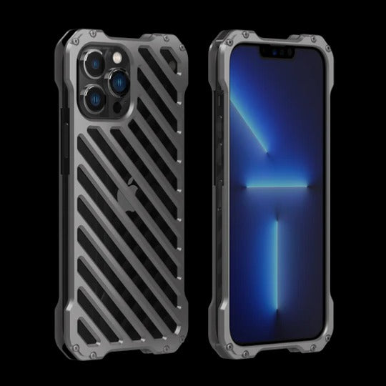 iPhone Series R-Just Aluminium Alloy Grill Case