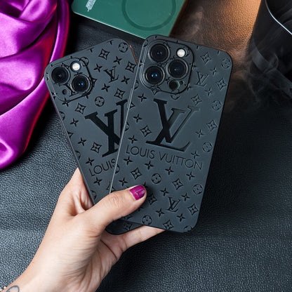 Retro Pattern Shockproof Case - iPhone