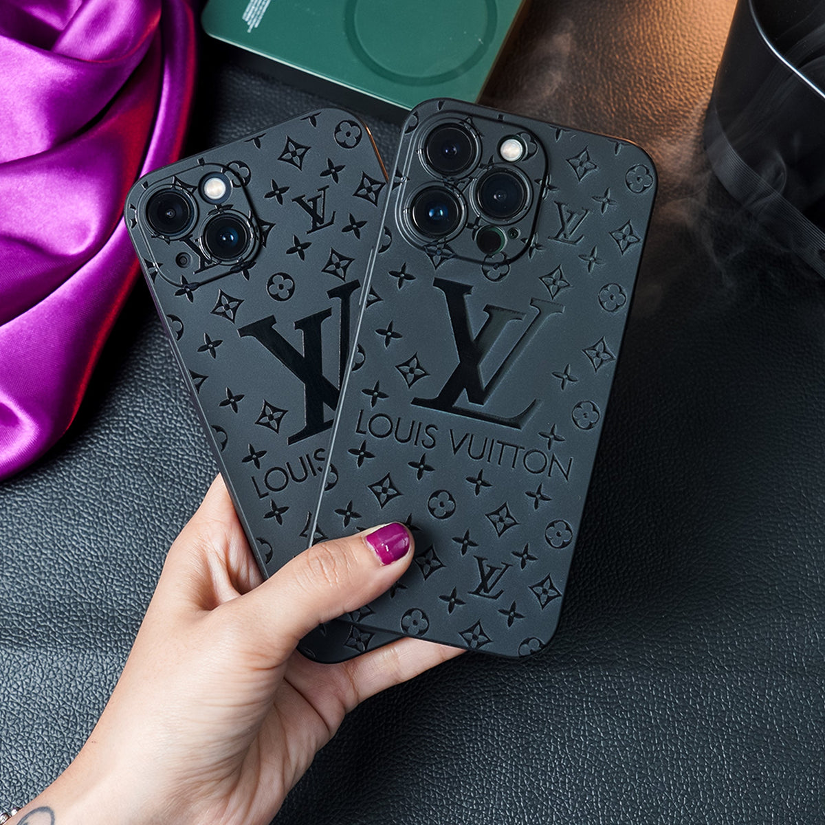 Retro Pattern Shockproof Case - iPhone