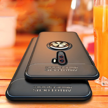 Load image into Gallery viewer, Metallic Finger Ring Holder Matte Case - OnePlus
