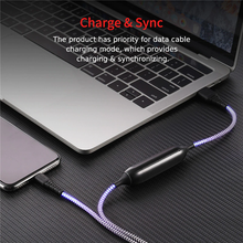 Load image into Gallery viewer, Rock ® Lightning Power Bank USB Cable (2-in-1)
