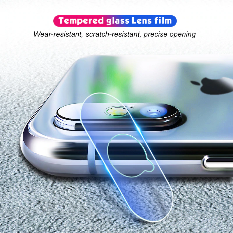 Rock ® iPhone X/XS Camera Lens Glass Protector