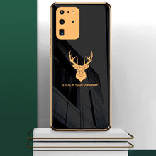 Load image into Gallery viewer, Galaxy S20 Ultra Electroplating Staggard Glass Pattern Case

