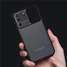 Load image into Gallery viewer, Camera Lens Slide Protection Matte Case - Samsung
