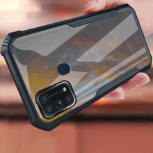 Load image into Gallery viewer, Galaxy F41 Shockproof Transparent Back Eagle Case
